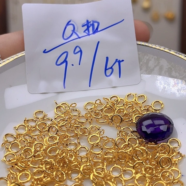 银S925镶嵌颈饰紫晶紫晶925镶嵌31