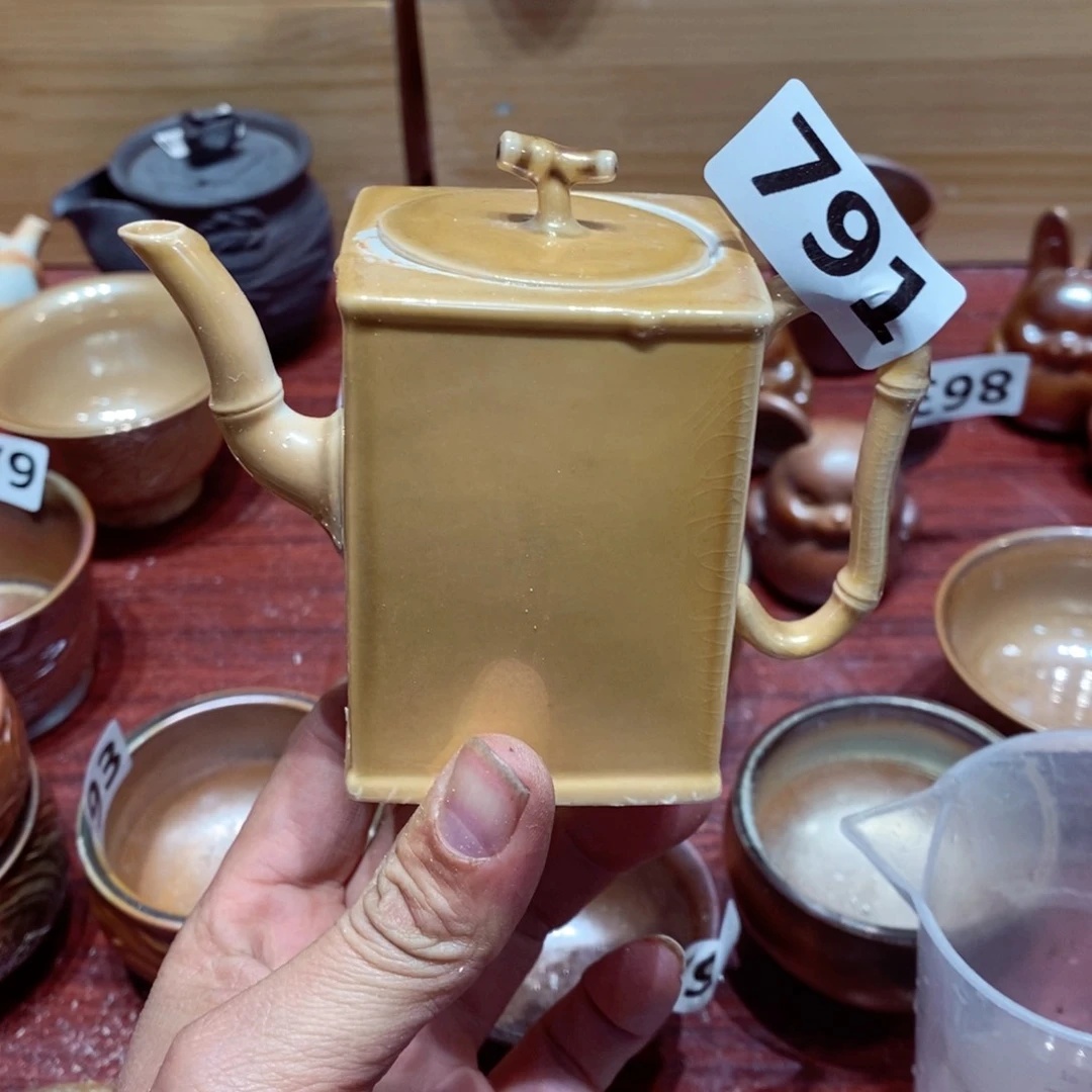 柴烧茶具陶瓷杯子