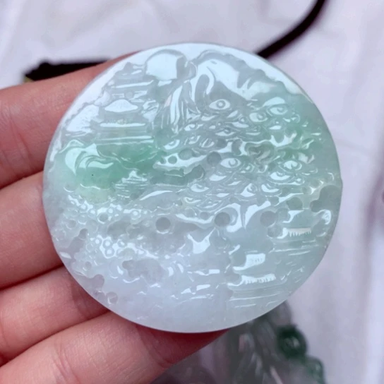 翡翠吊坠(不含链)未镶嵌