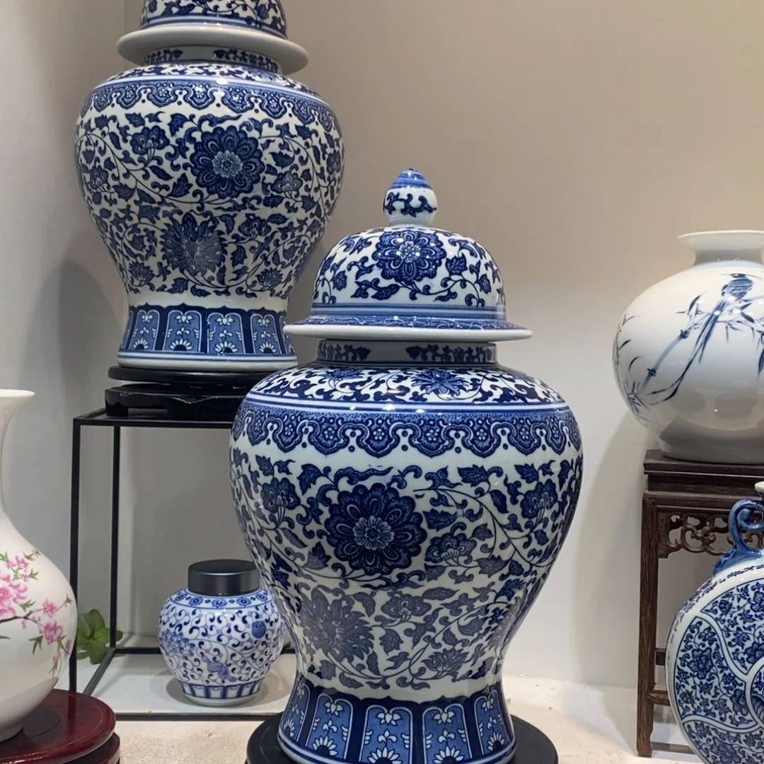 瓶景德镇陶瓷花瓶摆件