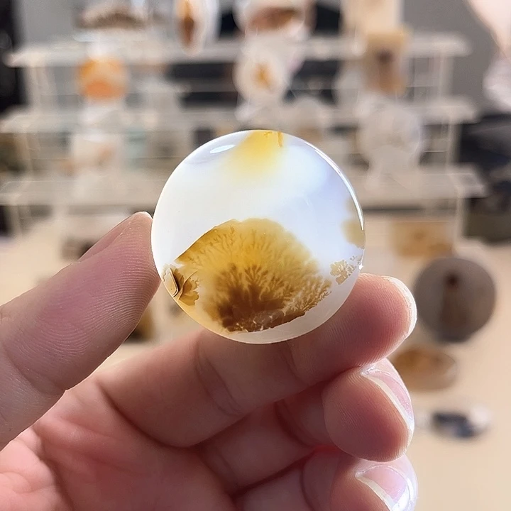 玛瑙/玉髓未镶嵌吊坠(不含链)