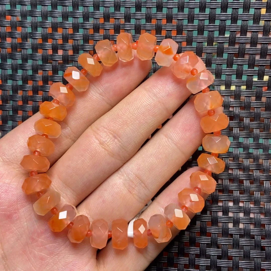 未镶嵌手串南红玛瑙9+’mm