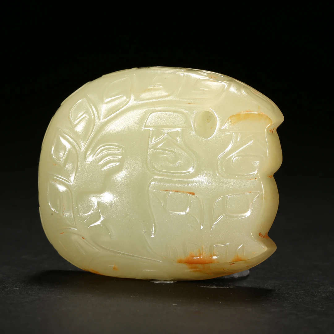 明代*玉龙佩/WBZYW25101629/和田玉【北京文博】