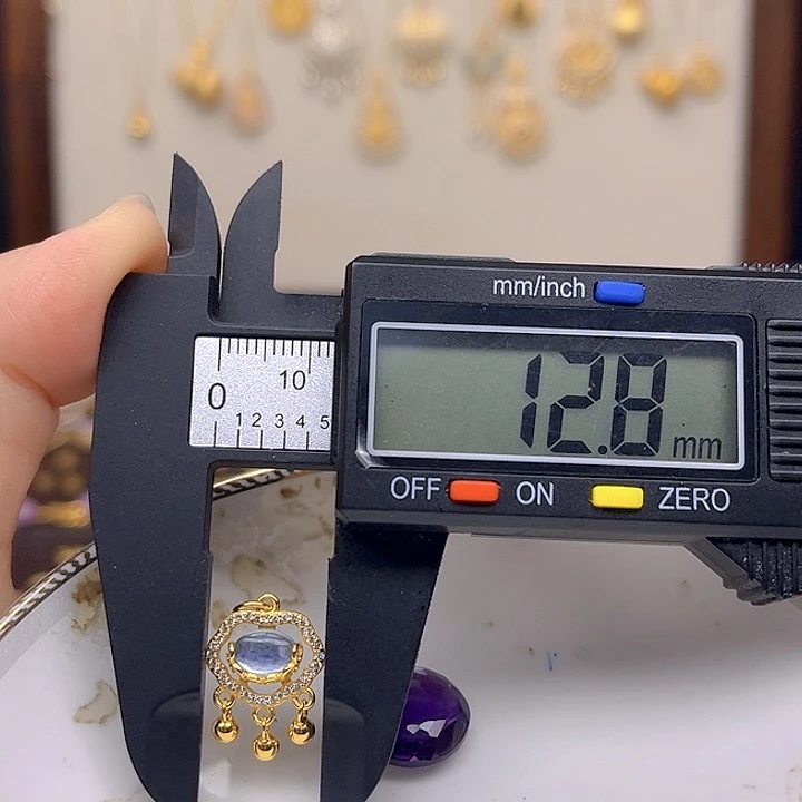 银S925镶嵌颈饰紫晶A**！紫晶925镶嵌34