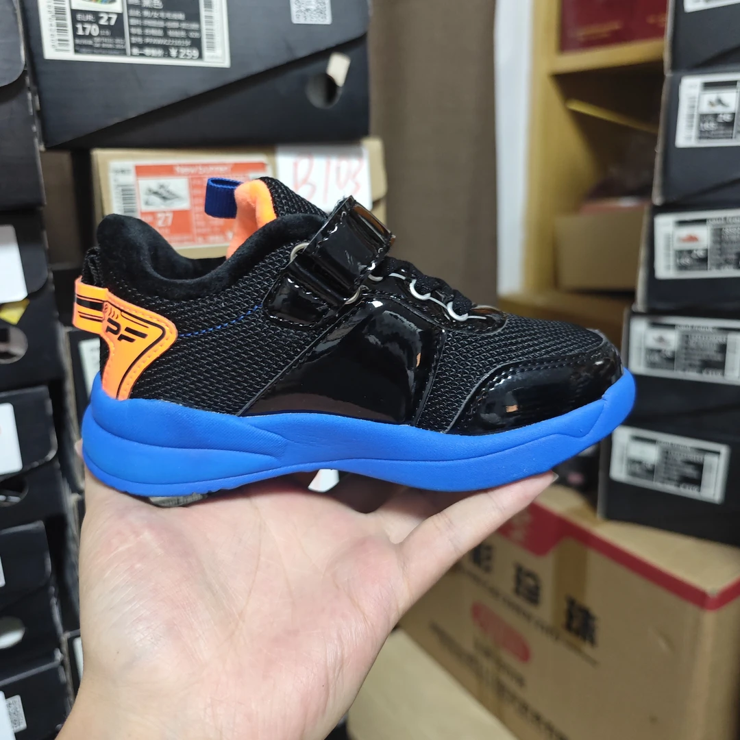 机甲风鞋防水轻便男宝宝春秋运动鞋（加绒）-330603