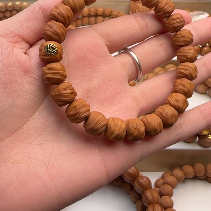 猴头核桃吊坠二等单标鬼印无相微瑕款