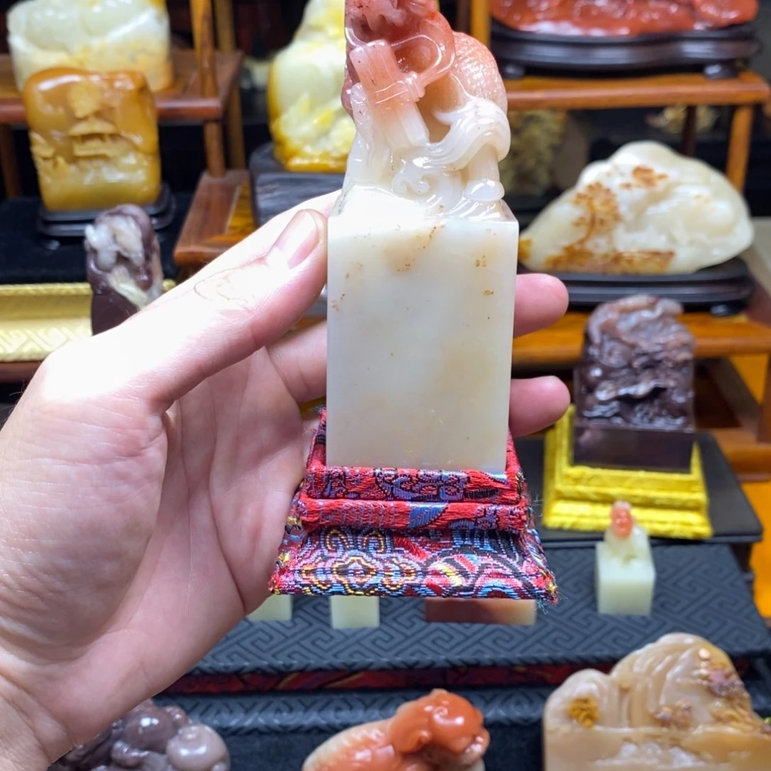 寿山石其他修**…红红火火好好好