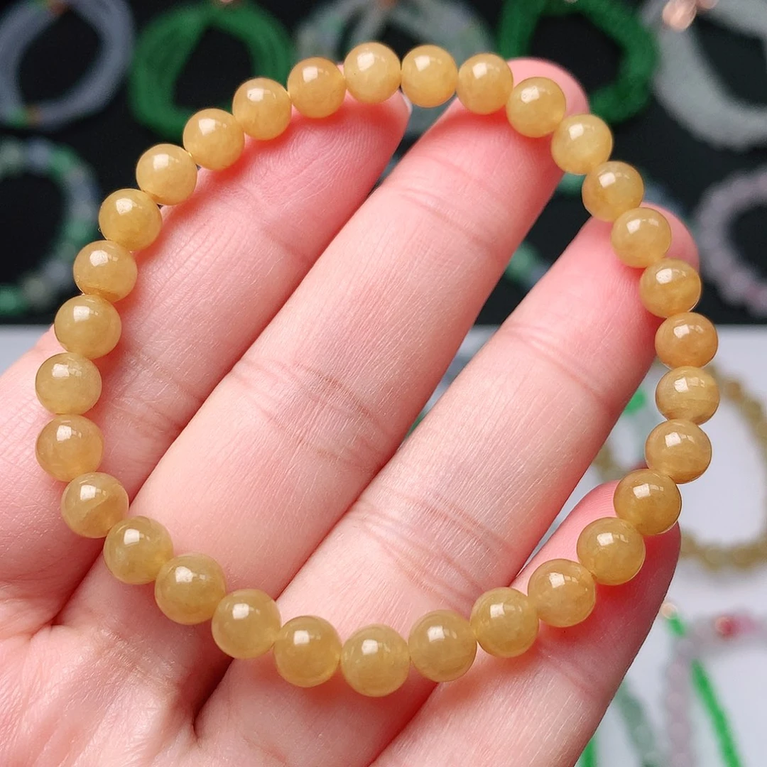 翡翠手链未镶嵌翡翠