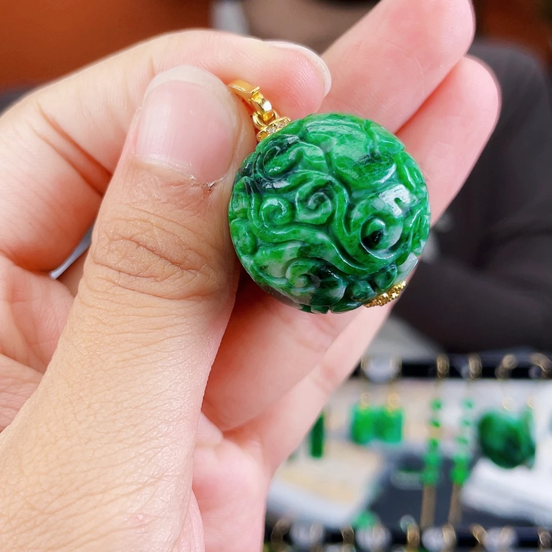 未镶嵌翡翠耳饰饰品