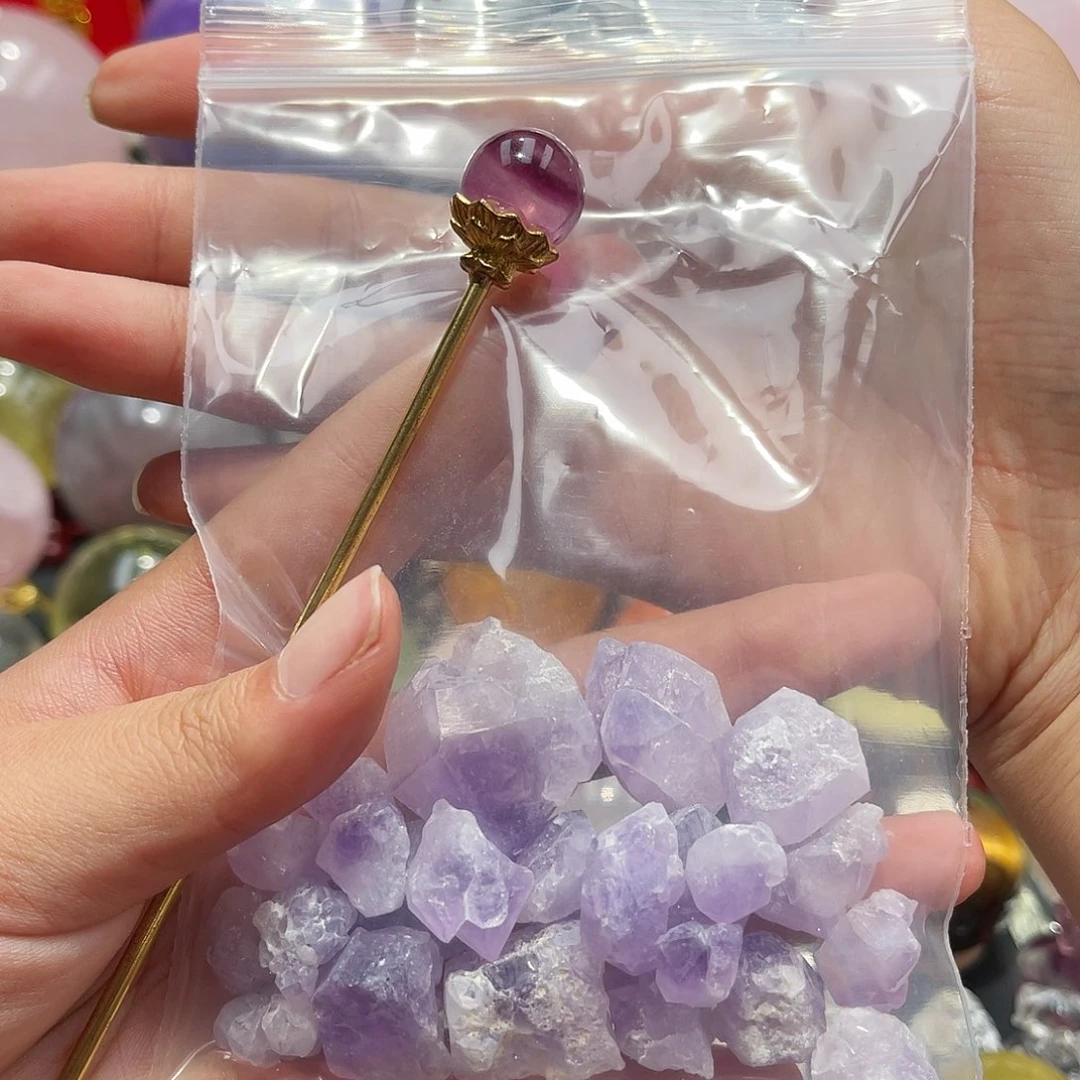 兔***1水晶珠宝半成品未镶嵌微瑕
