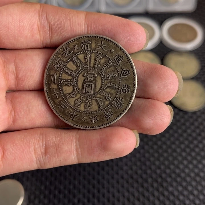 金属大头龙洋船洋工艺品