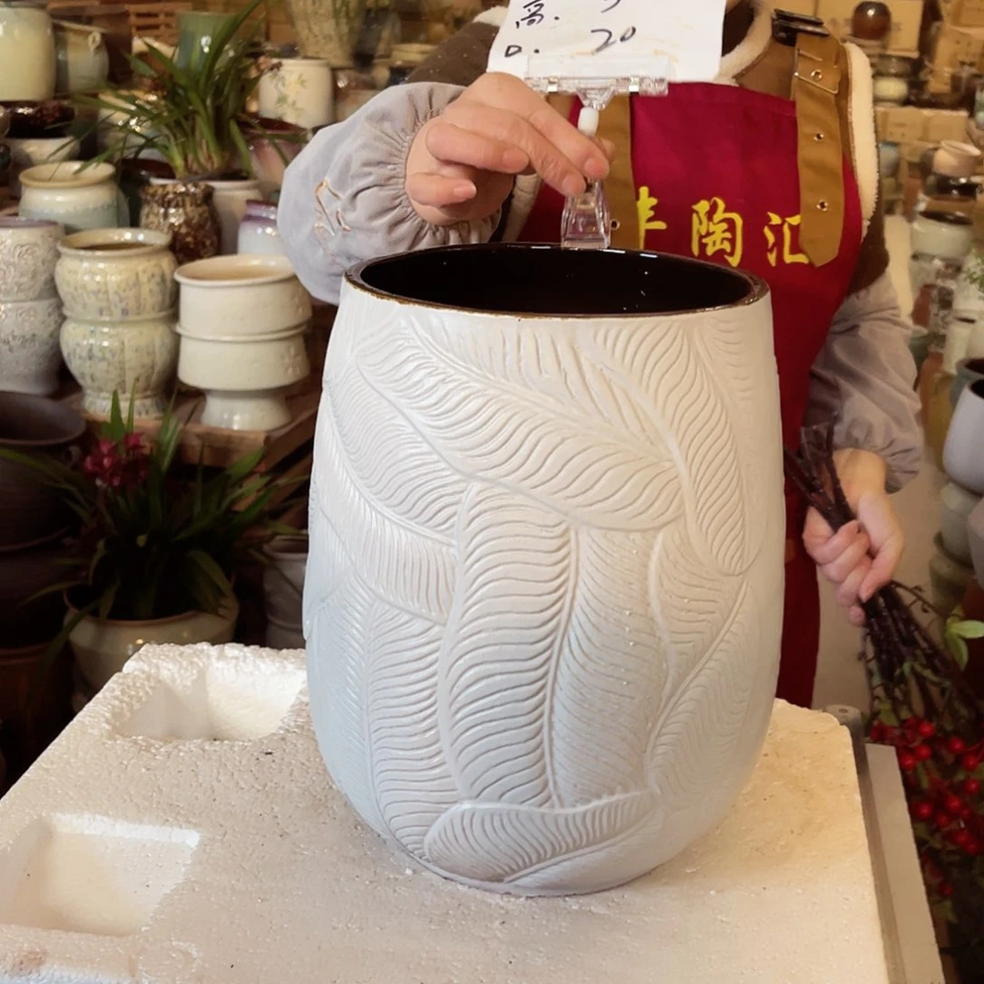 紫砂花盆高度30口径20