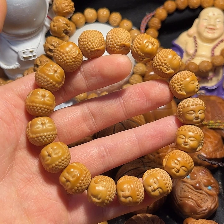 橄榄核手串/手链猴头1.45宝宝佛