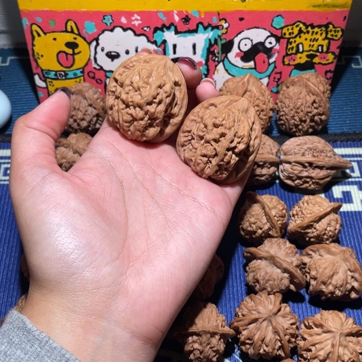 吊坠文玩核桃39野生蜡皮王317