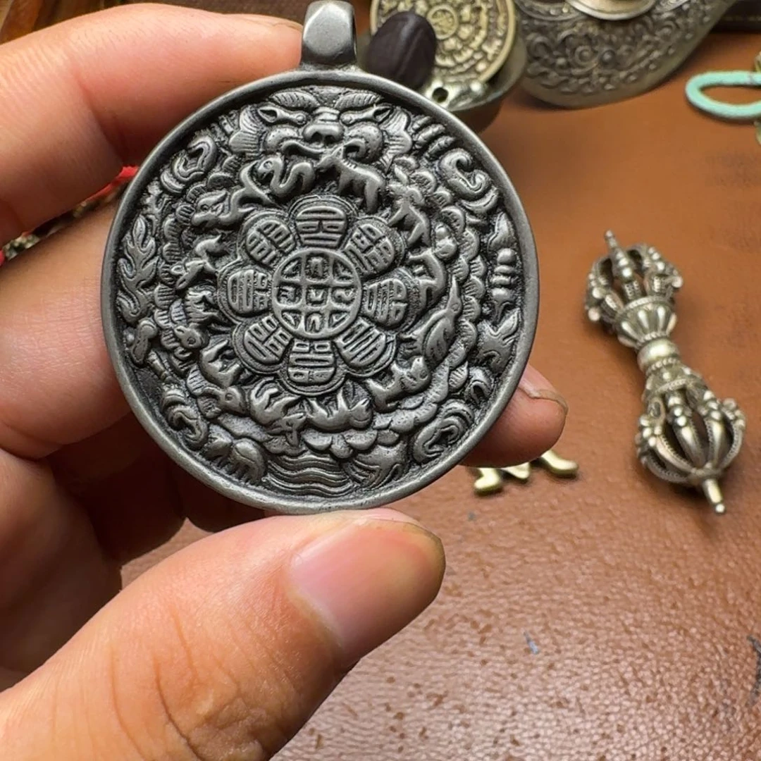 阿*藏式风格九宫八卦牌