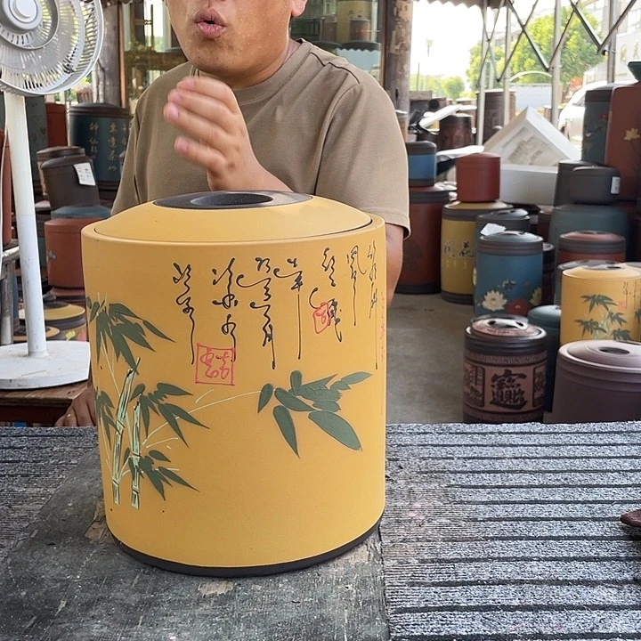 紫砂茶叶罐茶叶罐