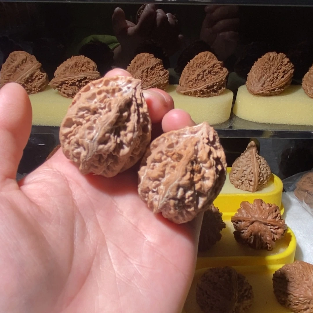 文玩核桃把件9号车