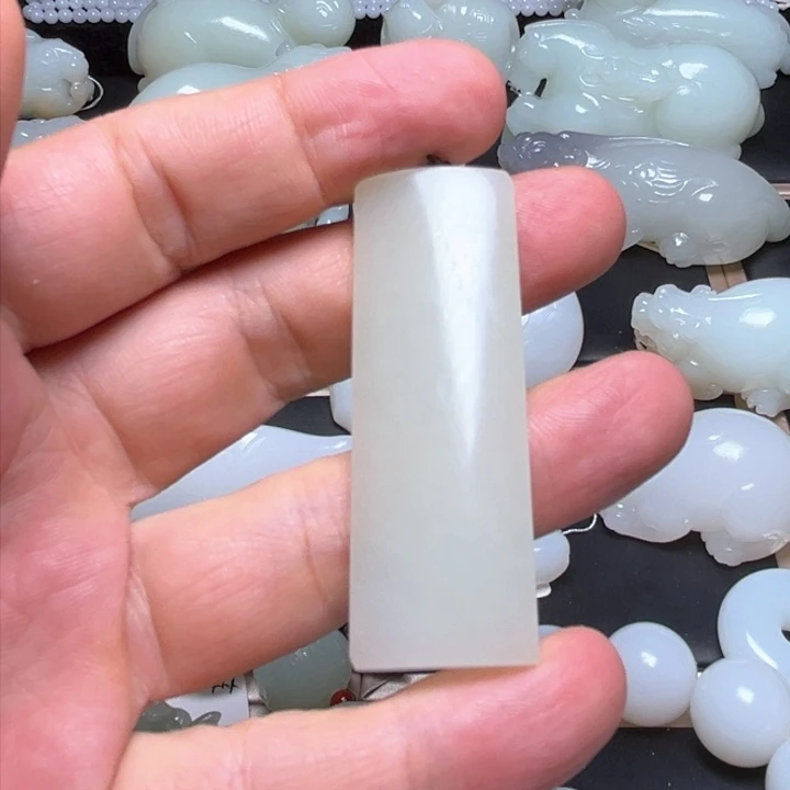 吊坠(不含链)未镶嵌和田玉爱****猫