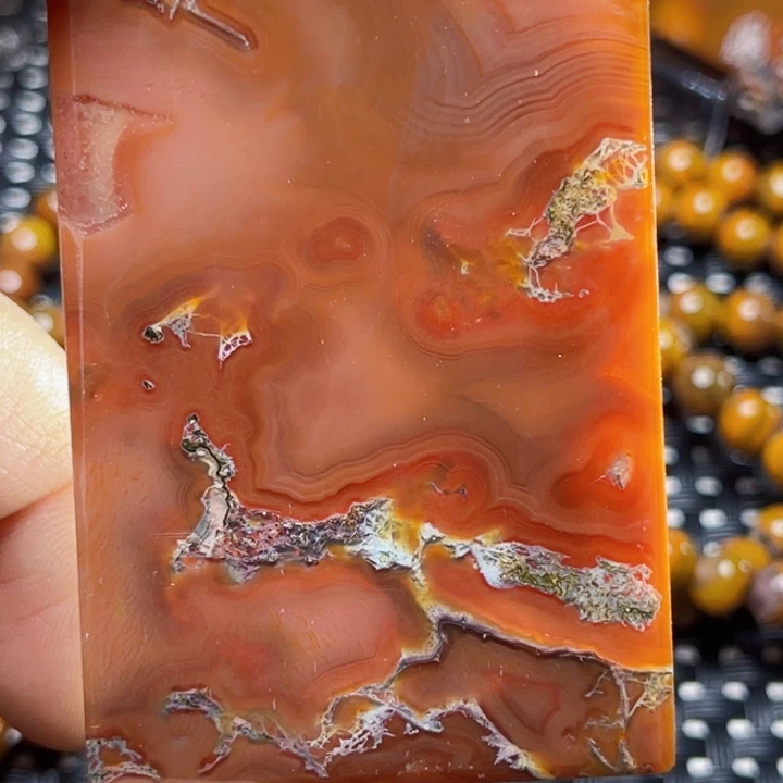 玛瑙/玉髓颈饰未镶嵌行*