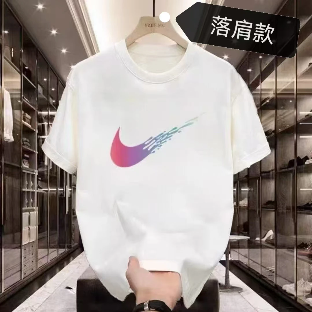 【一折捡漏】奥莱清仓百搭夏季t恤爆款男女同款短袖社会打底衫