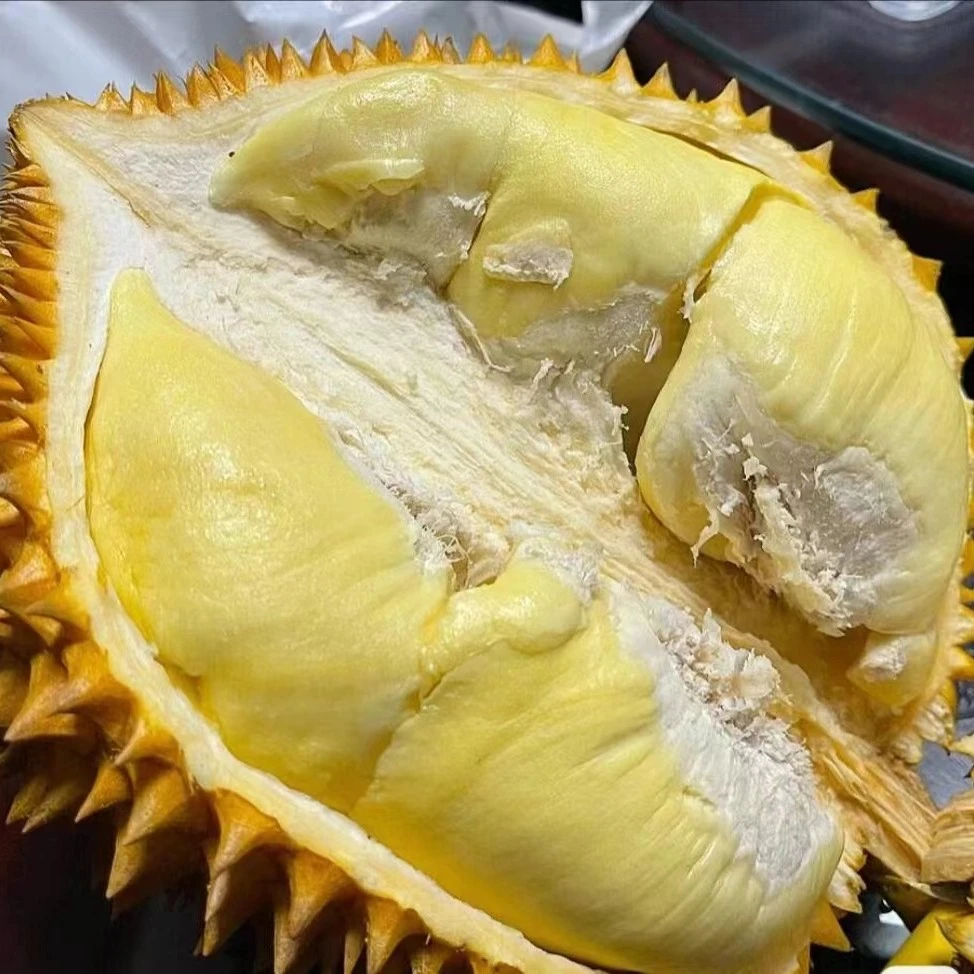 【泰国金枕鲜榴莲】泰国头茬榴莲整果1.5-2斤软糯香甜核小昆明小时达（下单备注是否开果）金枕泰国