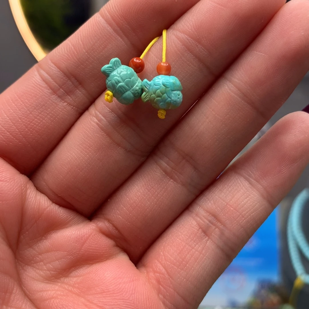 绿松石挂件未镶嵌