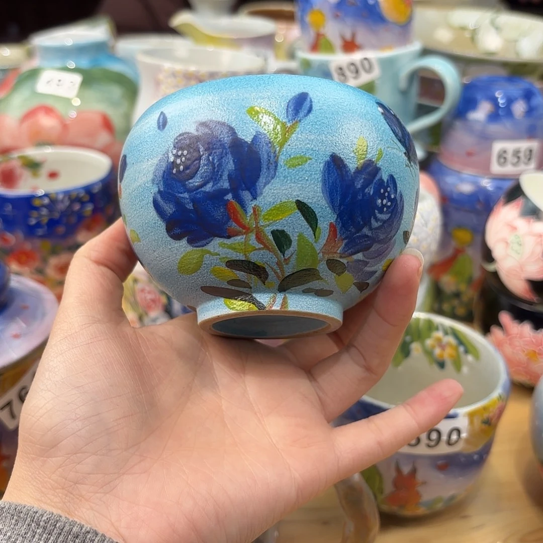 瓷片兔兔好可爱呀打