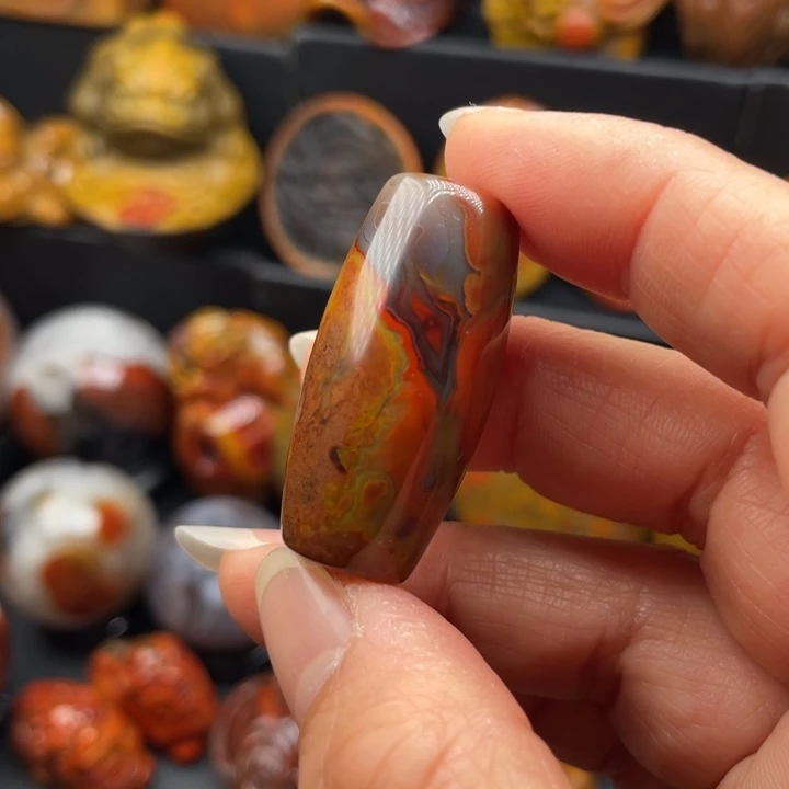 玛瑙/玉髓未镶嵌颈饰