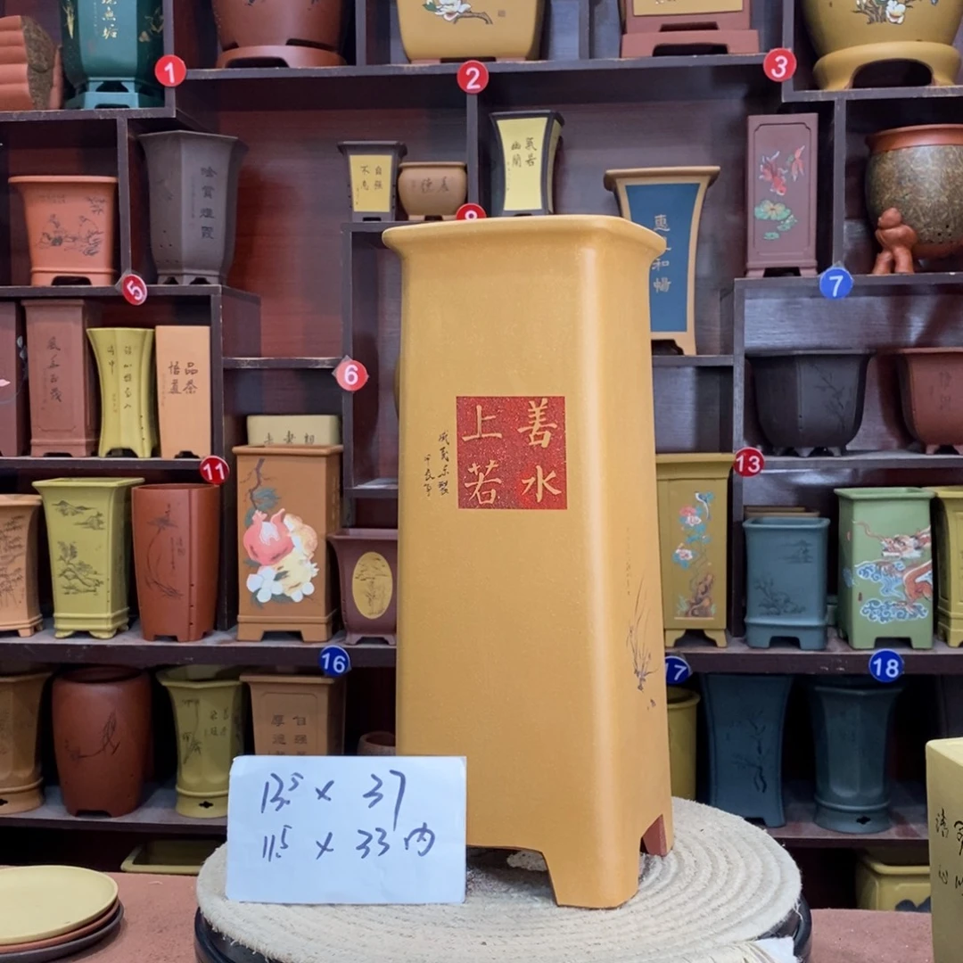 紫砂花盆紫砂艺术