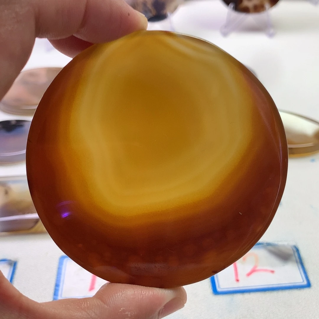 未镶嵌玛瑙/玉髓珠宝半成品