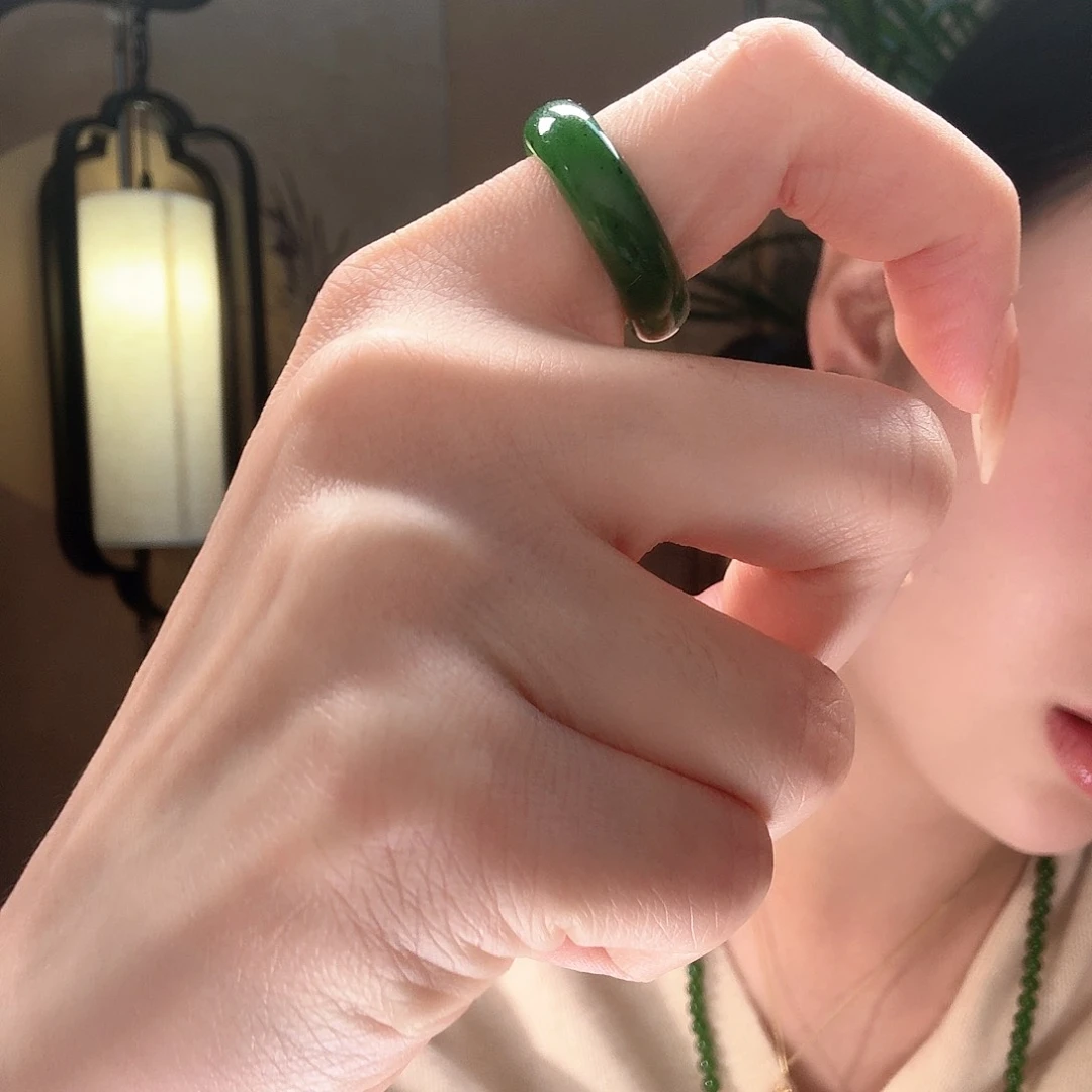 和田玉戒指未镶嵌