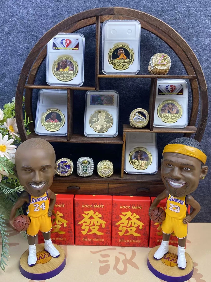 美职篮NBA球星周边创意手工摆设