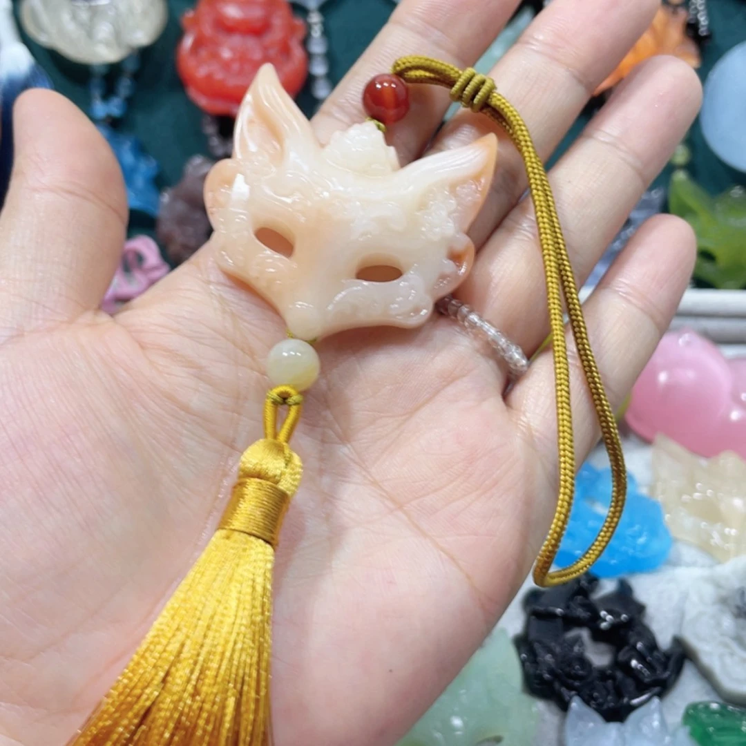 【闪购商品】未镶嵌岫玉颈饰45包挂