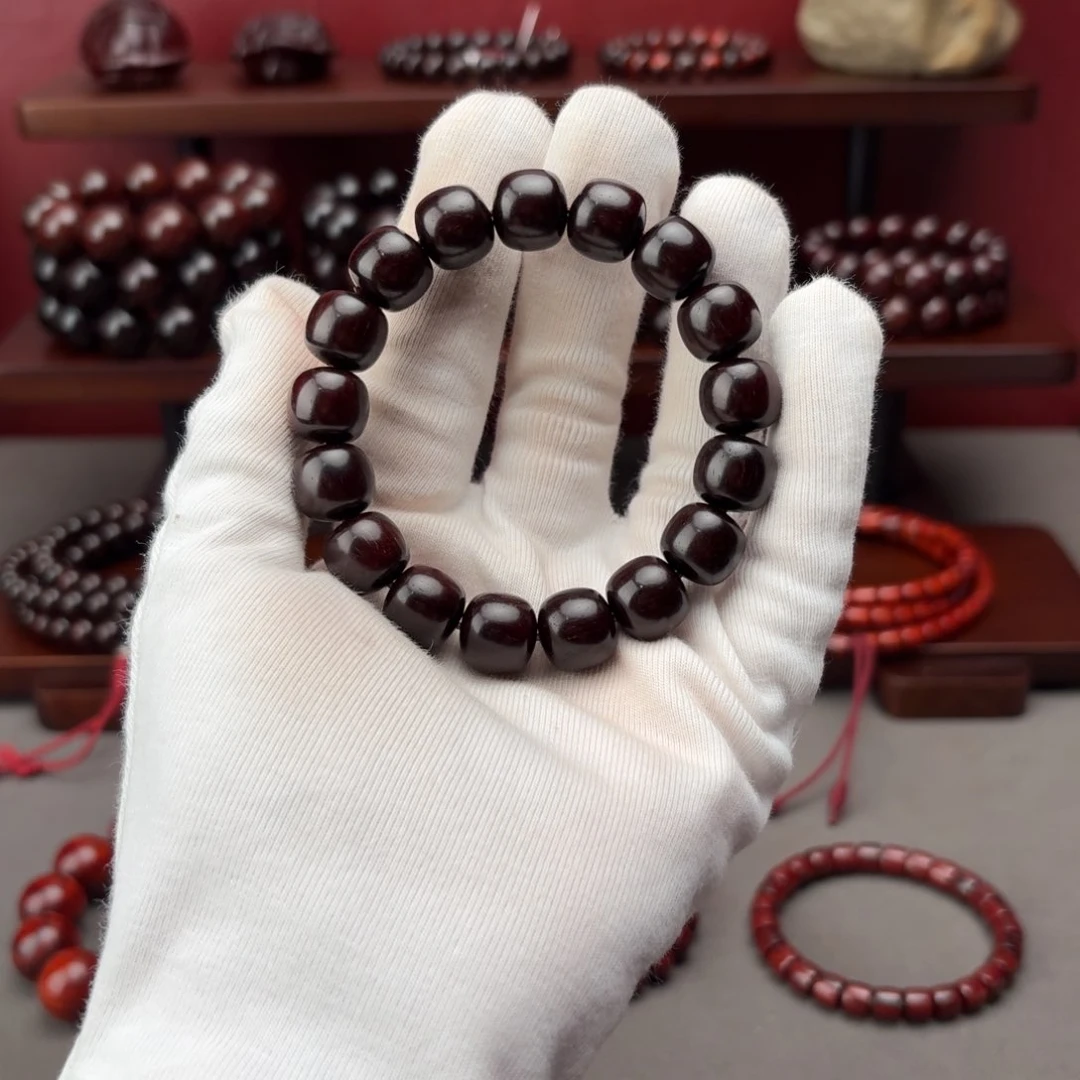 小叶紫檀手串/手链12✖️13老型泥料金星高油密老料