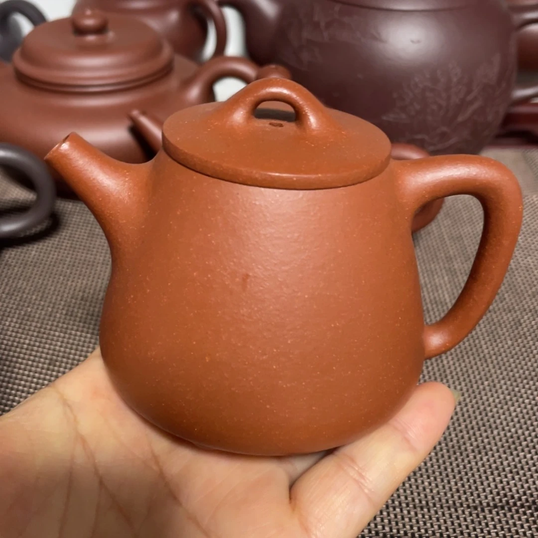紫砂壶紫砂半手工容量220cc孤品处理