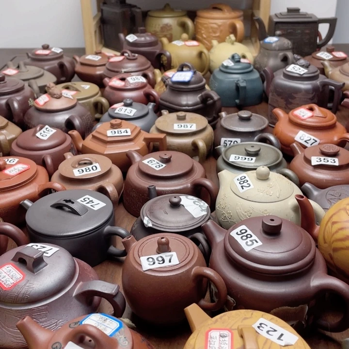 紫砂茶壶微瑕紫砂