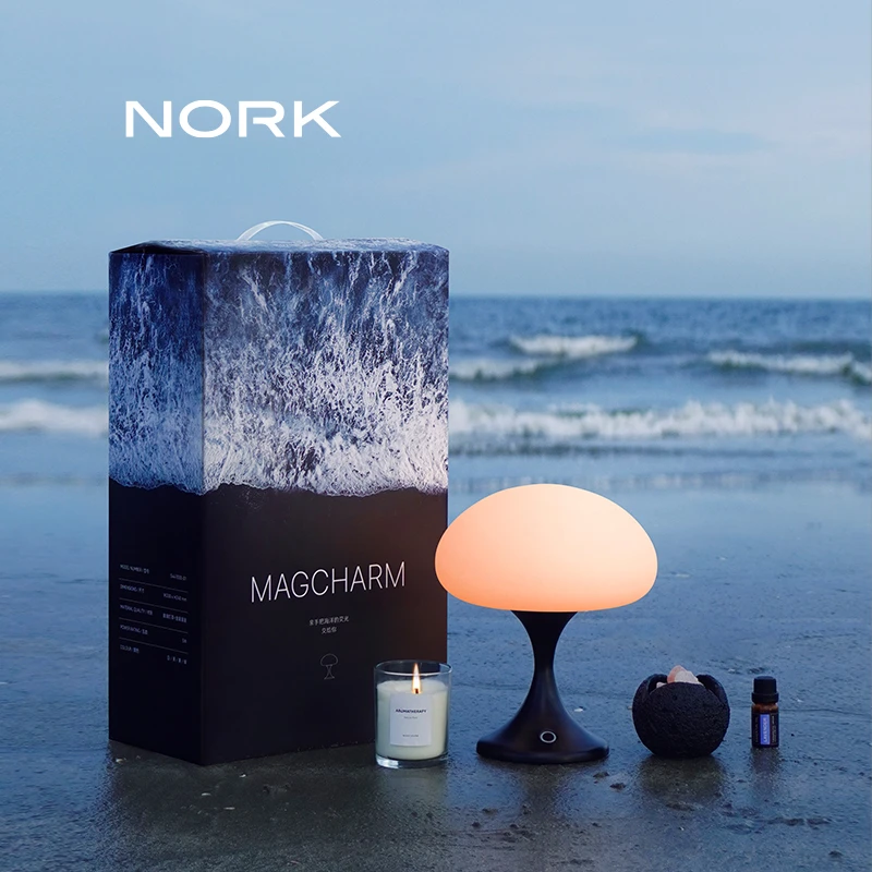 诺克Magcharm海洋礼盒水母台灯卧室氛围摆件香薰蜡烛床头夜灯礼物