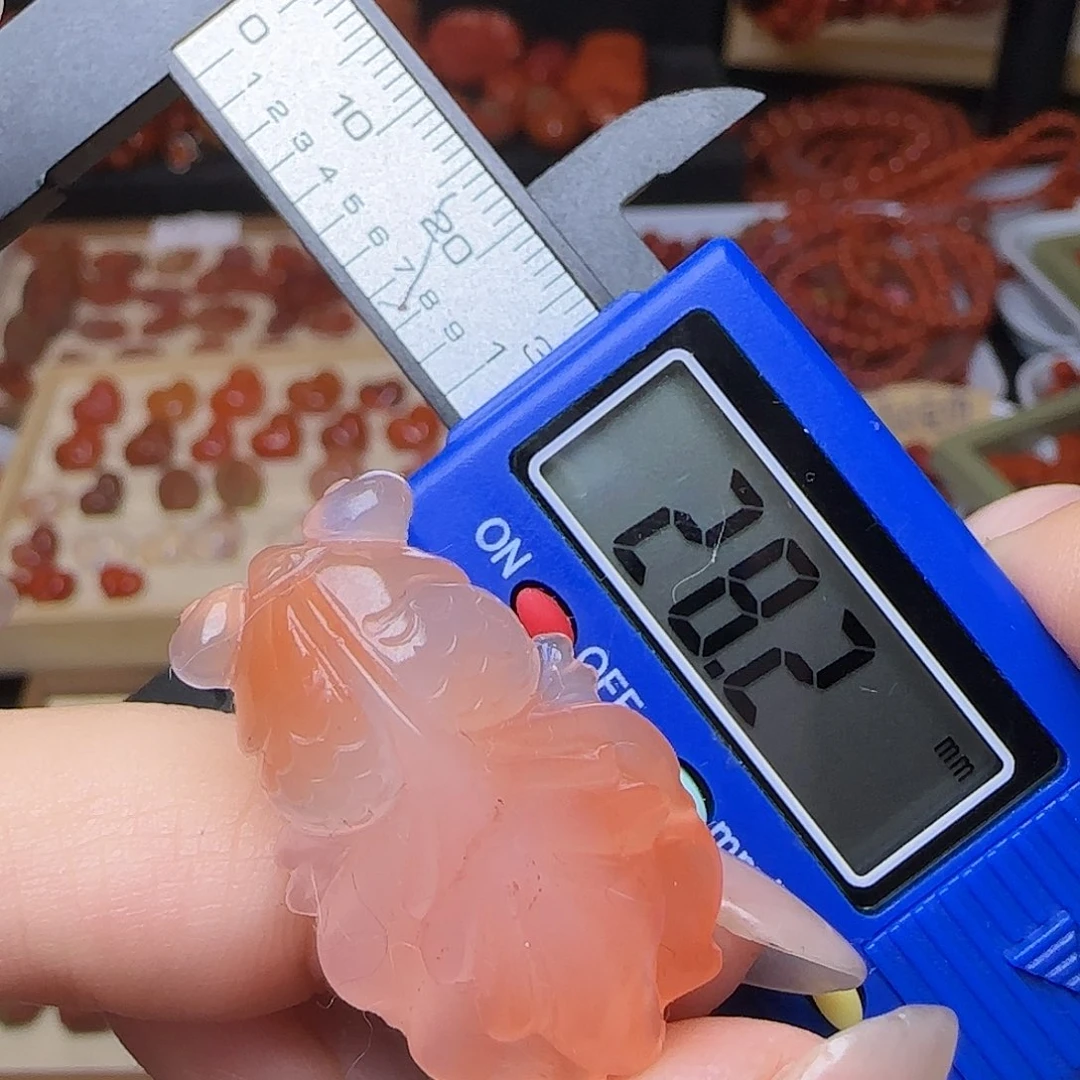 南红玛瑙未镶嵌吊坠(不含链)