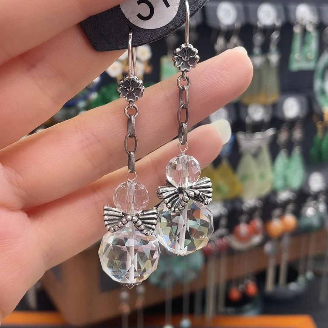 紫晶耳饰银S925镶嵌如*849thhjjjjj