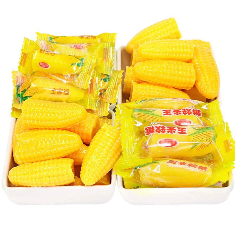 【70颗】软玉米味软糖结婚喜糖年货糖果零食