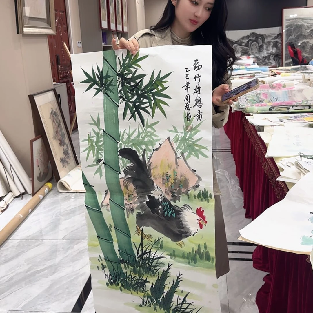 国画国画作品多次入选