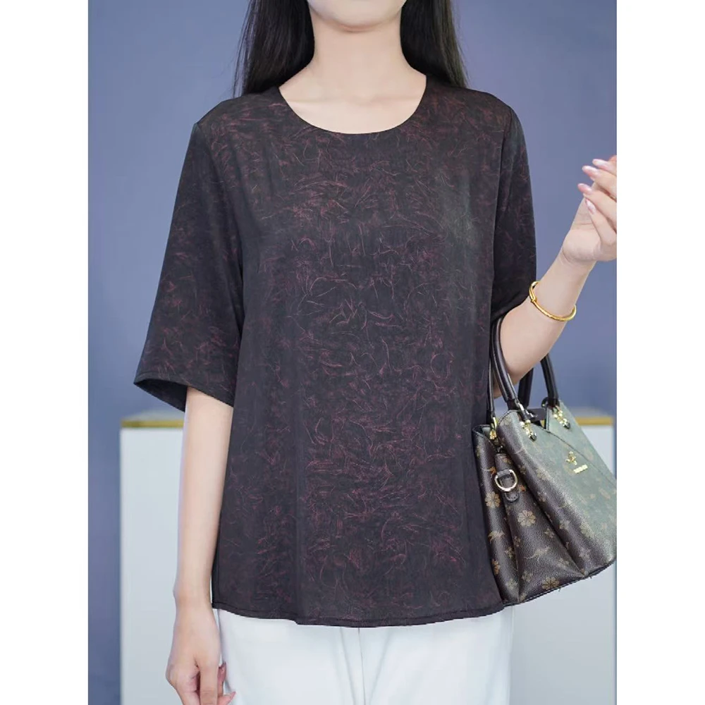 新款漂亮减龄t恤胖妹妹加宽加大码女装小众设计感衣服洋气质上衣