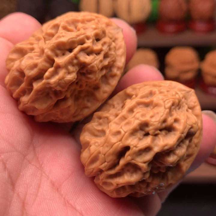 文玩核桃吊坠脸谱金蟾