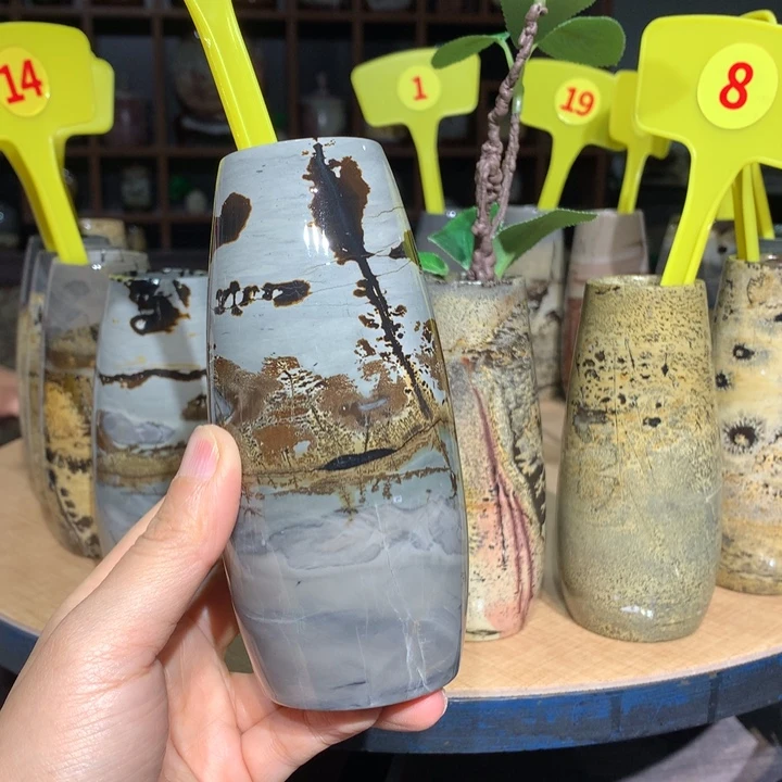 @***水，广西国画石摆件，收藏观赏