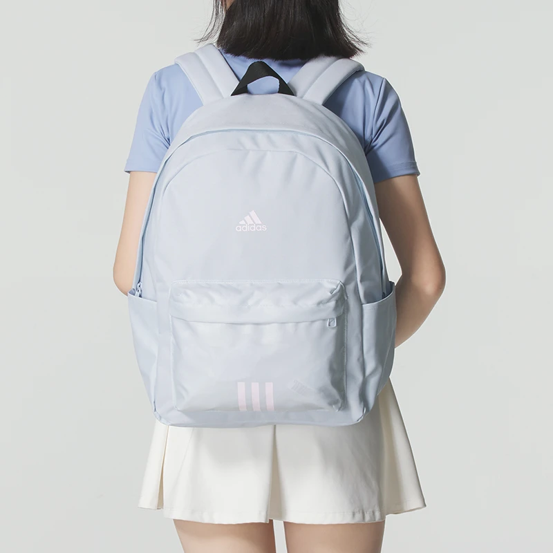 adidas/阿迪达斯正品大容量学生运动书包2025秋男女简约双肩背包