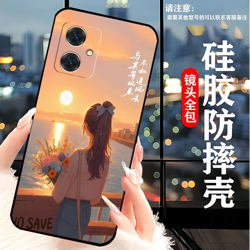 小米红米13r手机壳硅胶防摔23077RABDC新款卡通女潮男软壳全包边