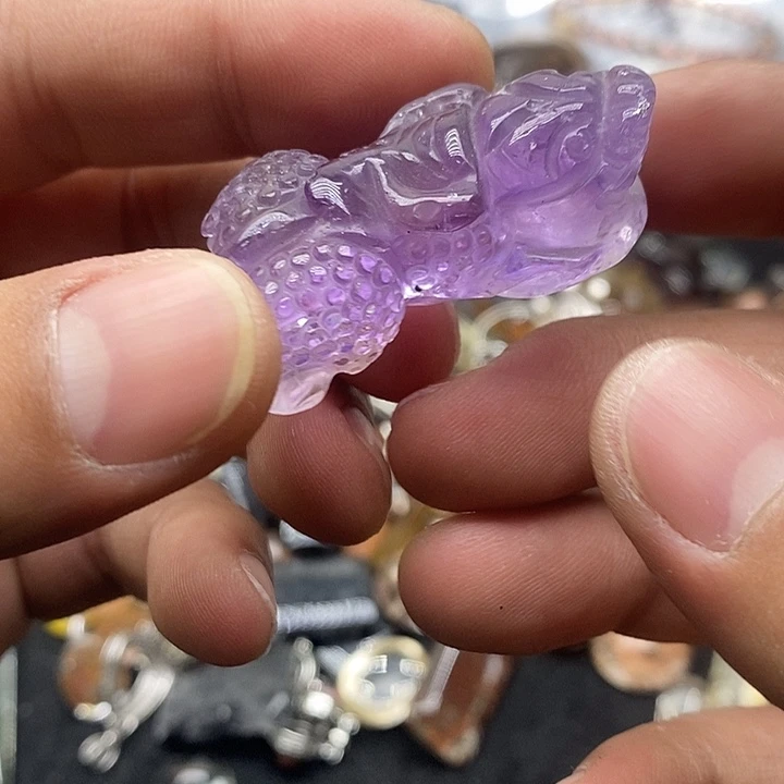 未镶嵌水晶珠宝半成品