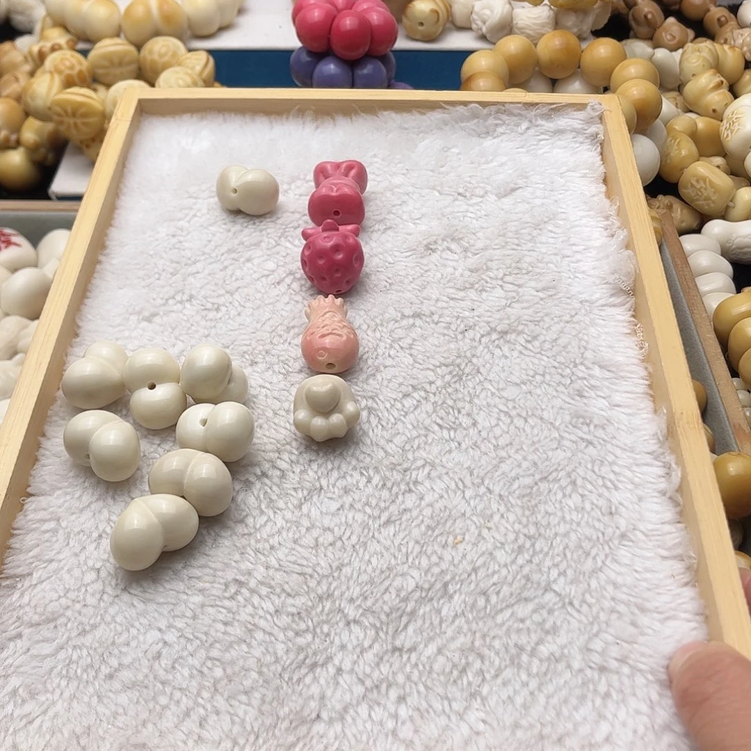 吊坠菩提根/象牙果12白皮桃