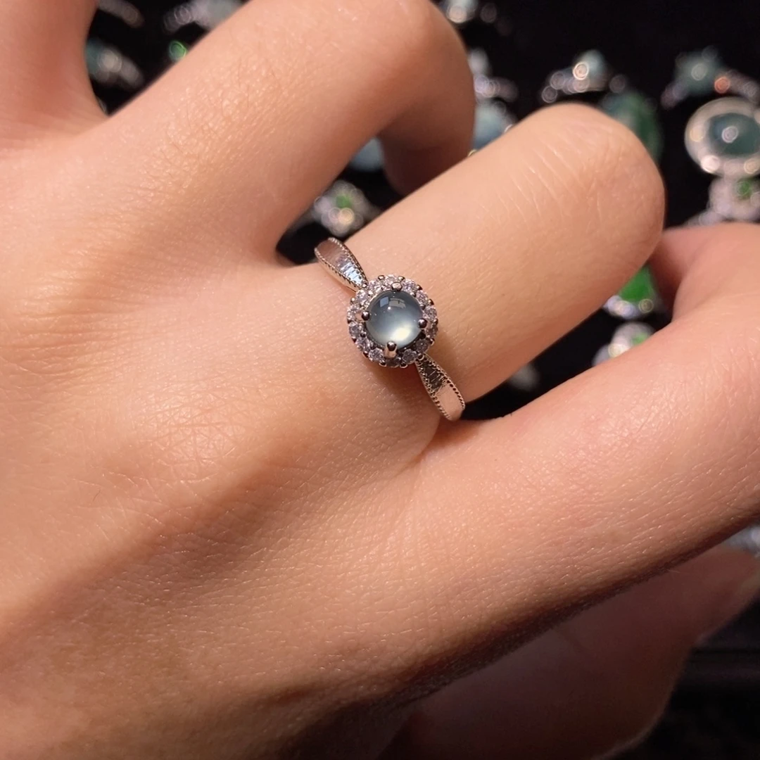 翡翠未镶嵌颈饰天然