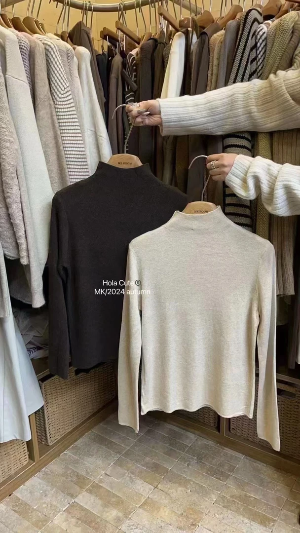 ZEMALA·新款半高领打底衫